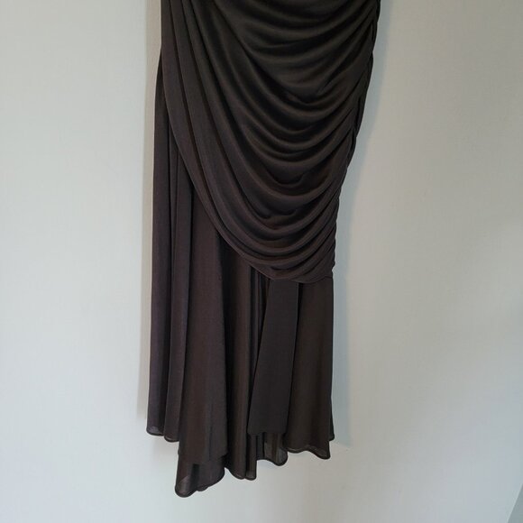 Vintage 80s Variations Dress Party Formal Evening Wear Costume Fancy Sz 12 - Picture 8 of 16